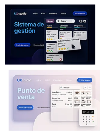 Sistema de gestión y punto de venta con CRM integrado
